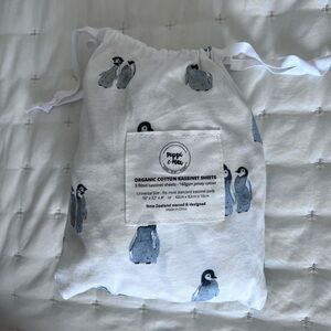 Poppi & Max Organic Cotton Bassinet Sheets